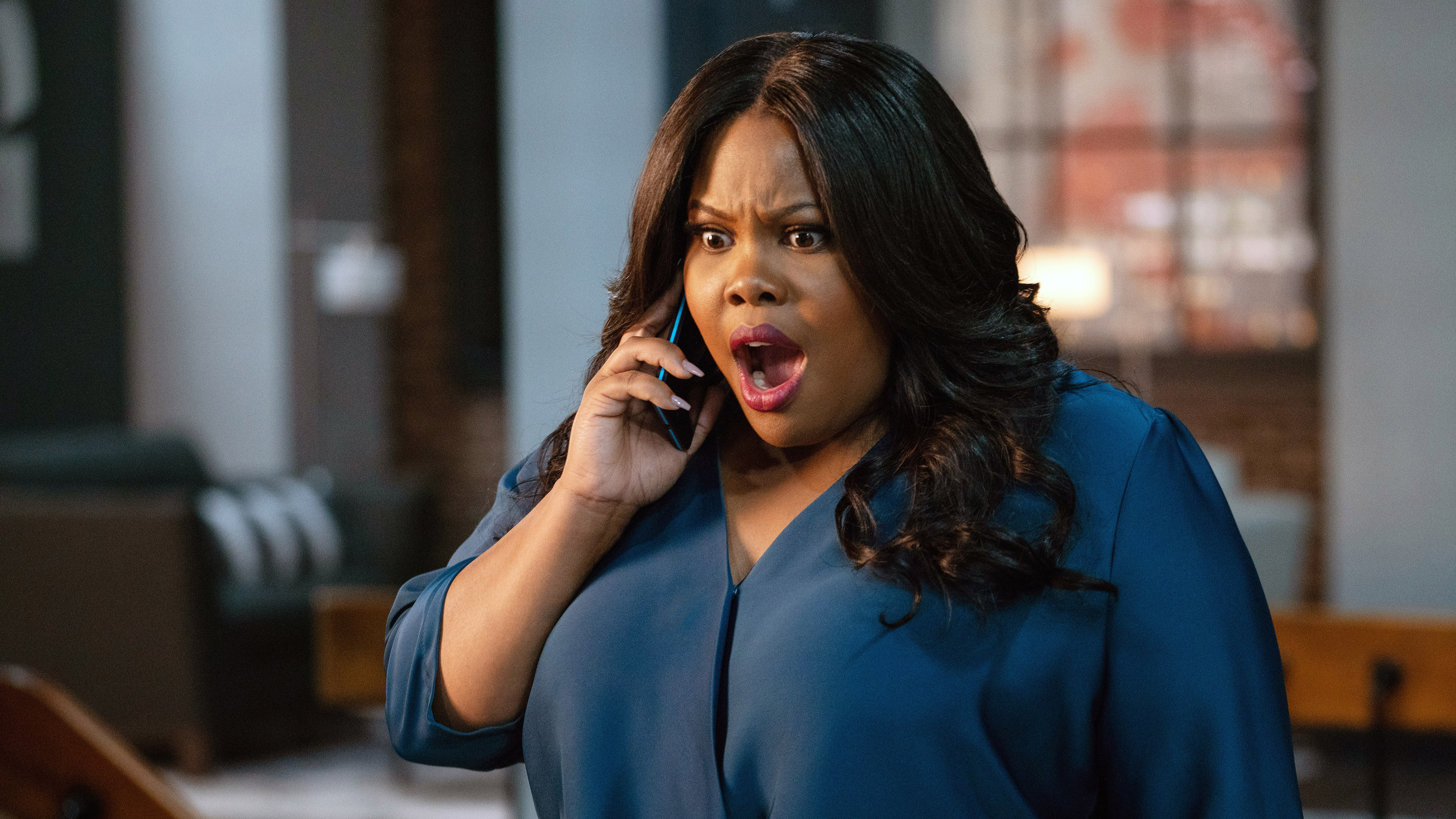 Amber Riley in a still from Nobody's Fool (Source: Everett Collection)