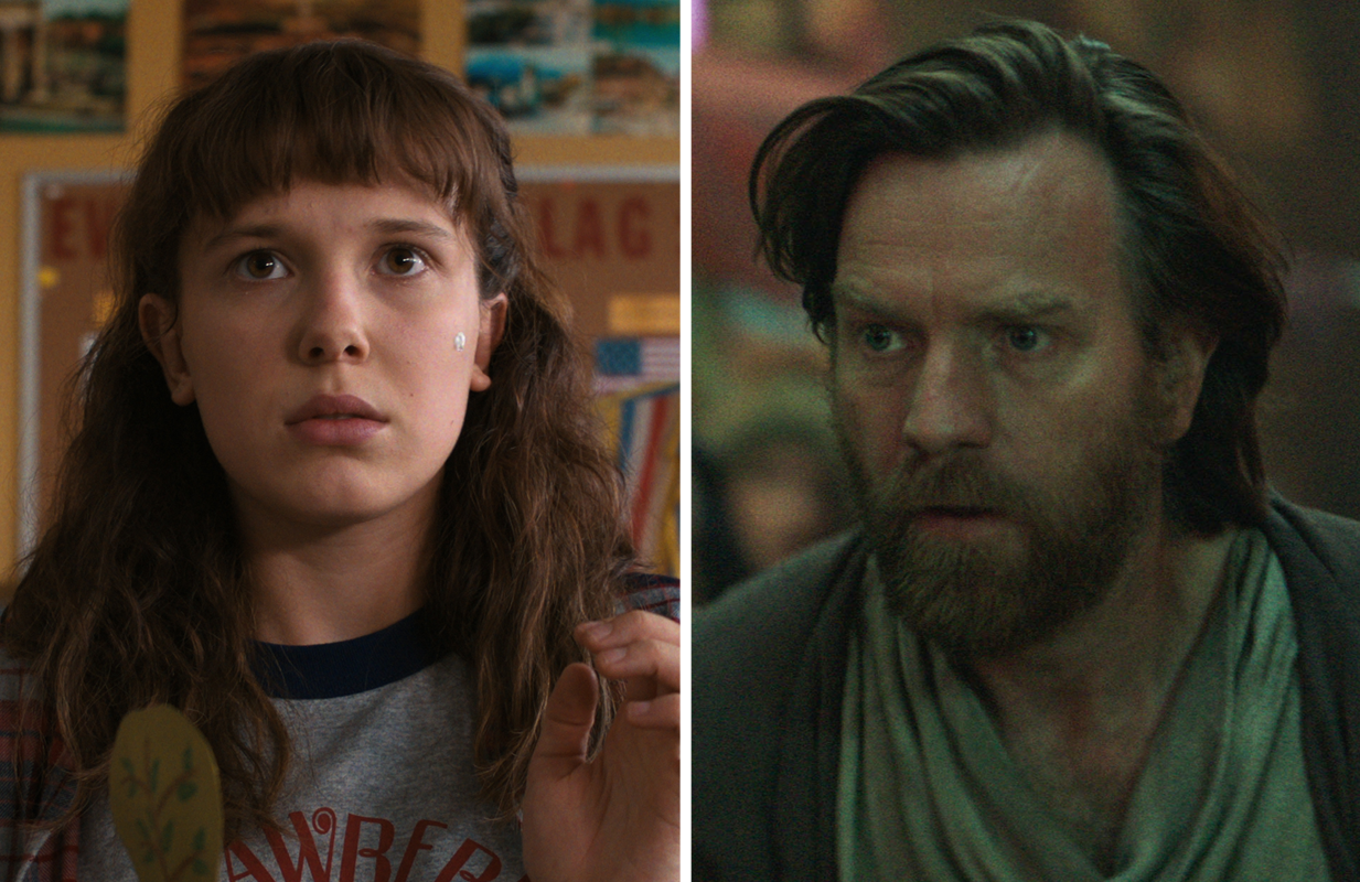 Millie Bobby Brown and Ewan McGregor (Photos: Netflix &amp; Disney)