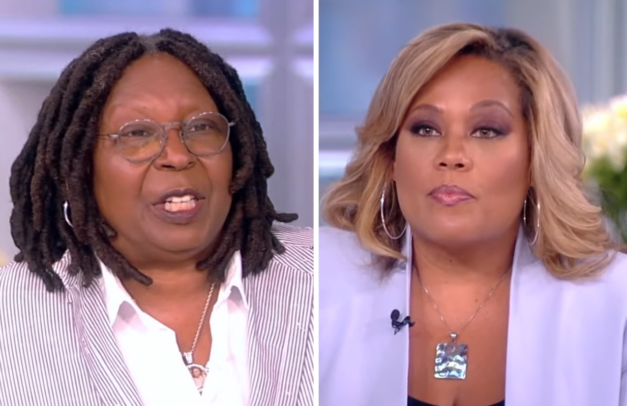 Whoopi and Tara Setmayer got into it over AR-15 bans today on The View. (Photos: ABC)