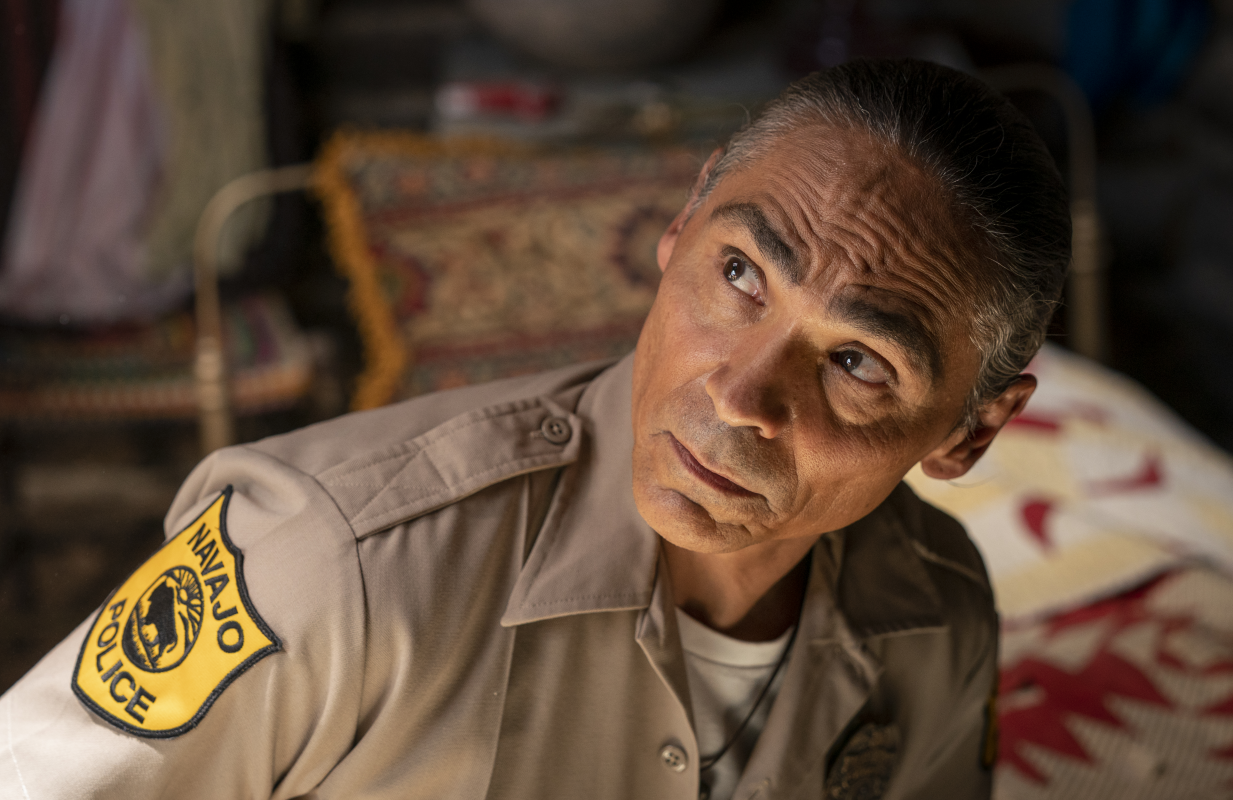 Zahn McClarnon in Dark Winds (Photo: Michael Moriatis/AMC)