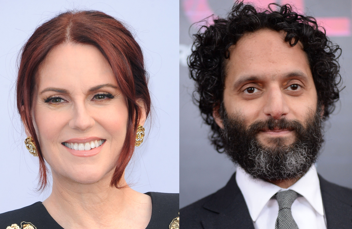 Megan Mullally and Jason Mantzoukas (Photos: Everett Collection)