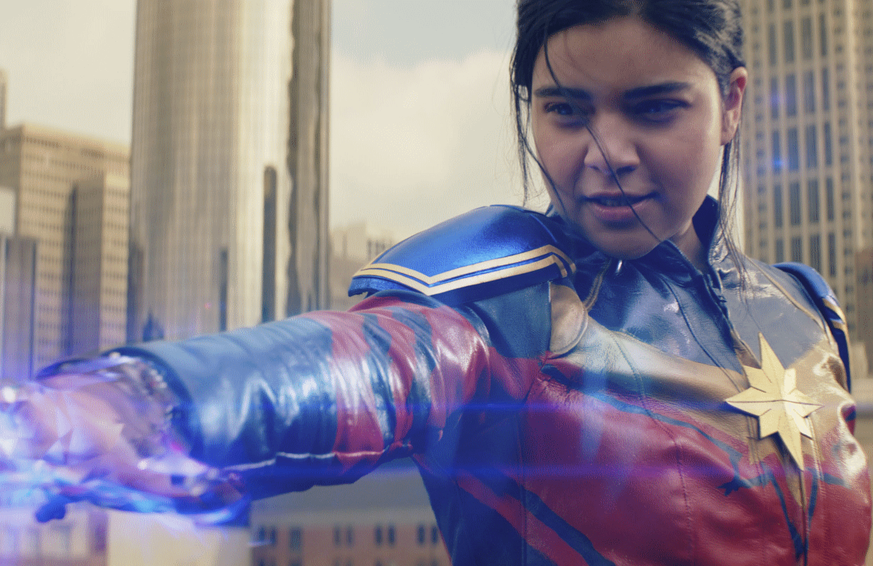 Iman Vellani stars in Ms. Marvel. (Photo: Marvel Studios/Disney+)
