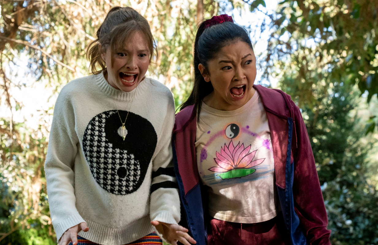 Margaret Colletti and Lana Condor in Boo, Bitch (Photo: Kevin Estrada/Netflix)