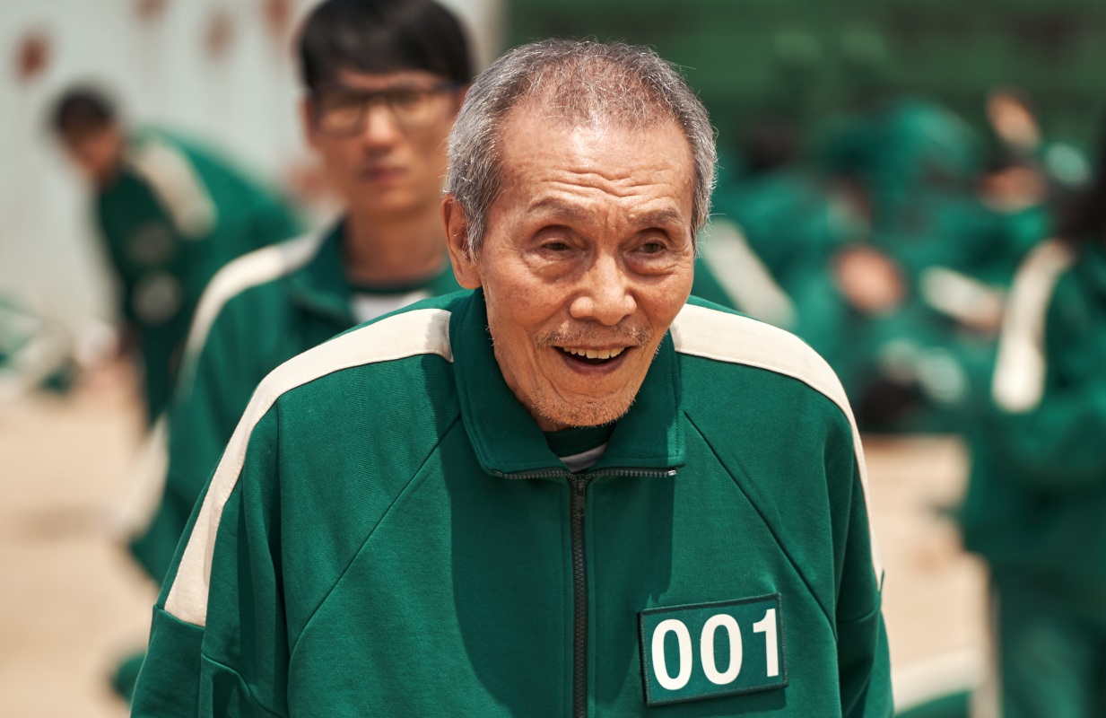 Oh Young-soo in Squid Game (Photo: Noh Juhan/Netflix)