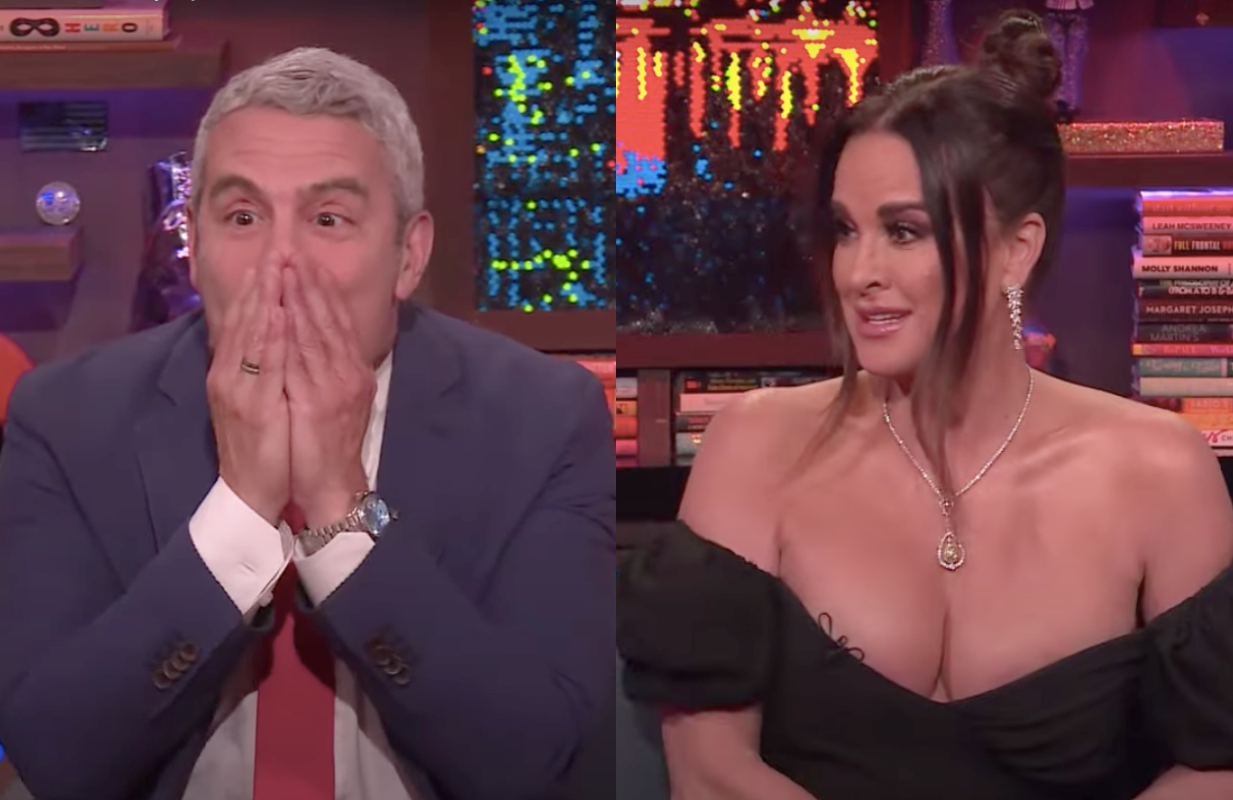 Andy Cohen and Kyle Richards on Watch What Happens Live (Photo: Bravo/YouTube)