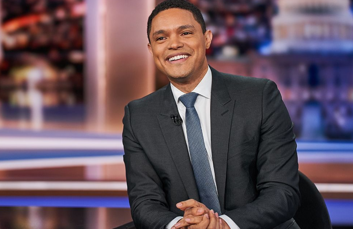 Trevor Noah on The Daily Show (Photo: Sean Gallagher/Comedy Central)