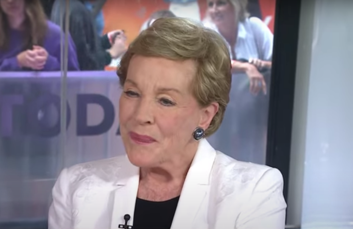 Julie Andrews on the Today show (Photo: Today/YouTube)