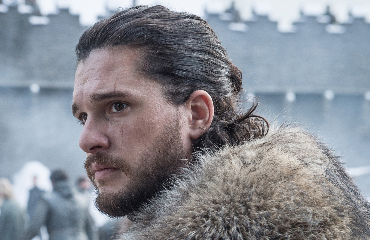 Kit Harington as Jon Snow in Game of Thrones (Photo: Helen Sloan/HBO)