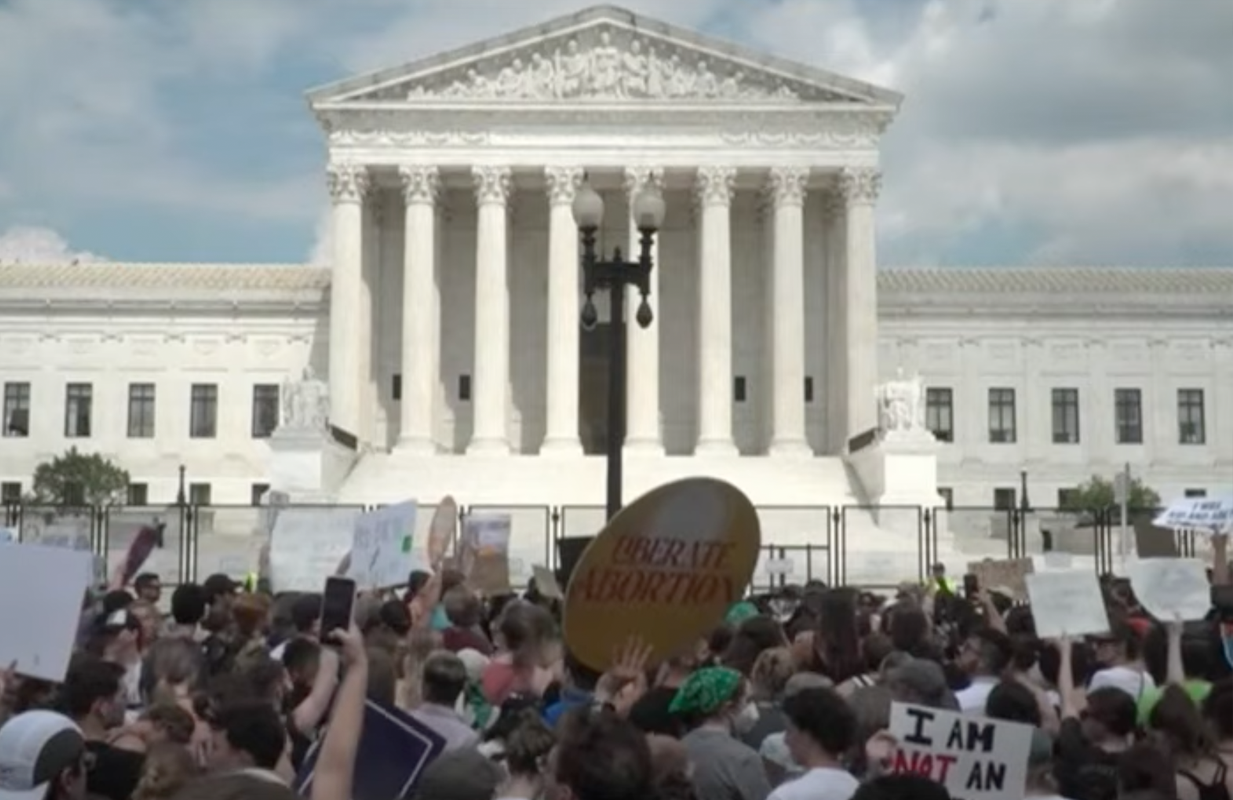 Protests Outside of the Supreme Court Following Overturn of Roe v. Wade (Photo: ABC News)