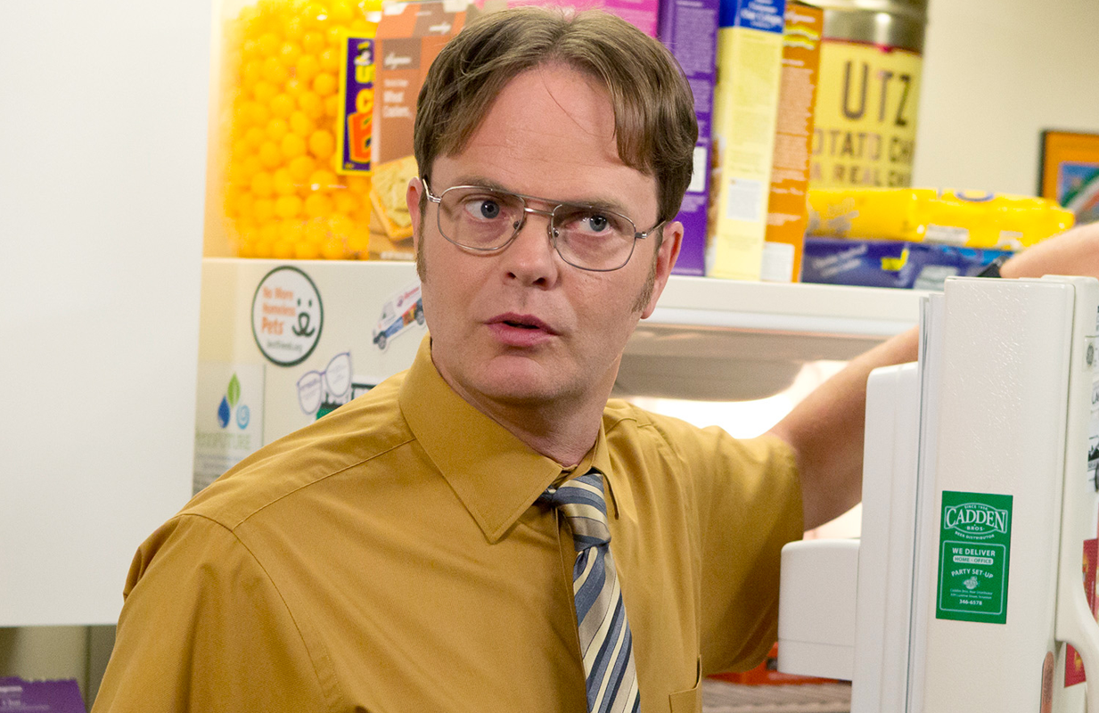 Rainn Wilson as Dwight Schrute in The Office. (Photo: NBC/Everett Collection)