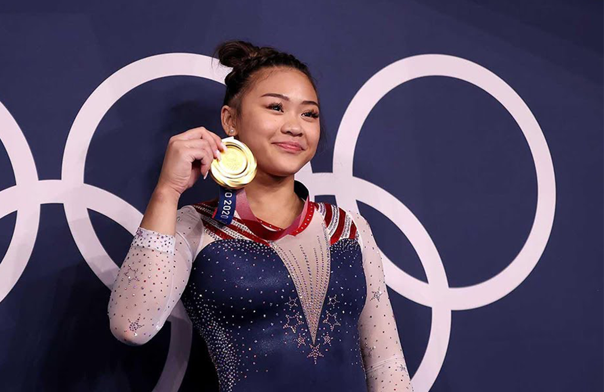 Olympic gymnast Suni Lee wins gold at the 2020 Summer Games (Photo: NBC Sports/YouTube)