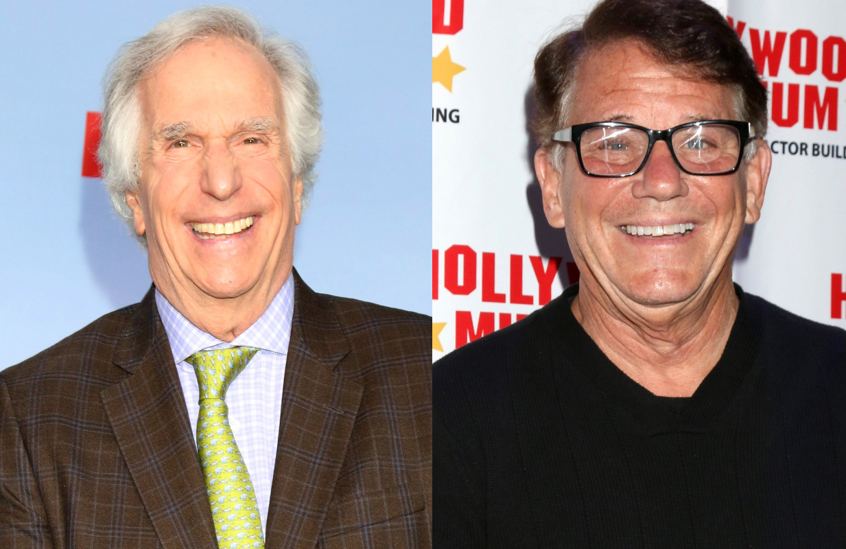 Henry Winkler and Anson Williams (Photos: Priscilla Grant/Everett Collection)