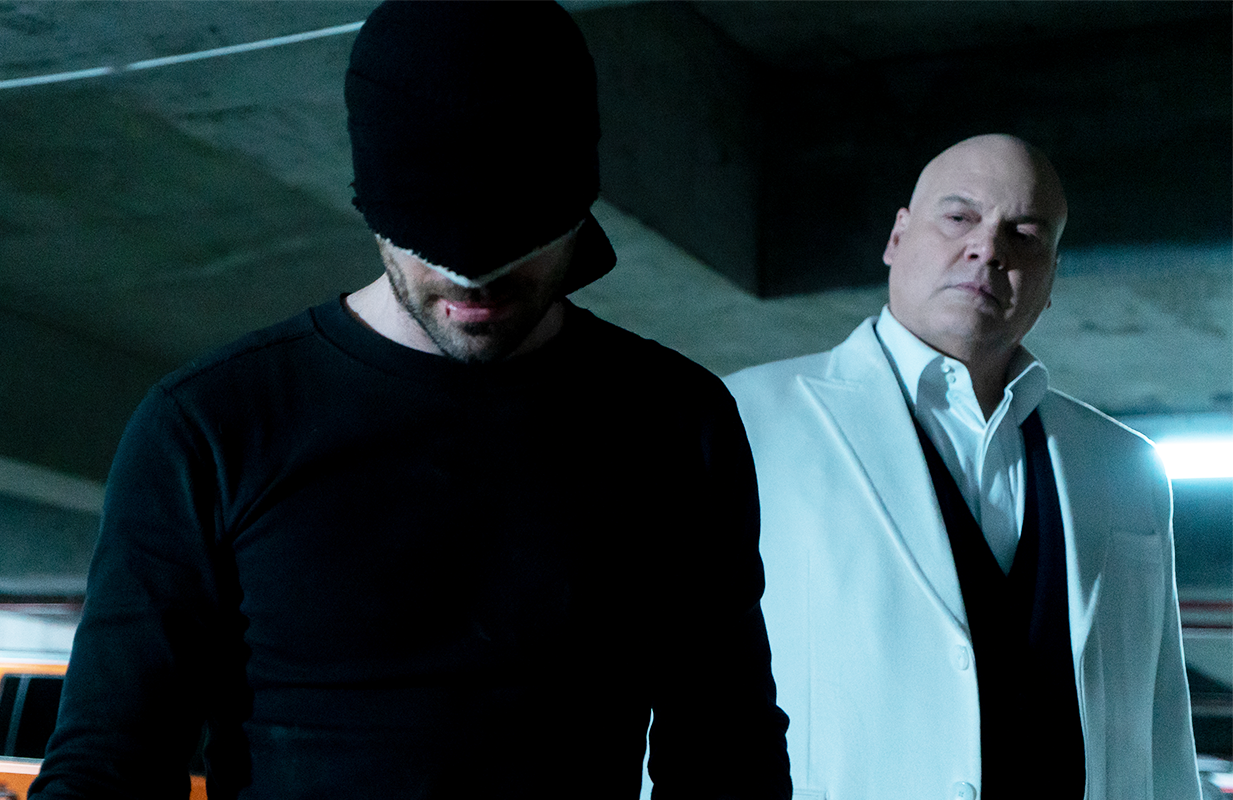 Charlie Cox and Vincent D'Onofrio in Daredevil (Photo: Netflix)