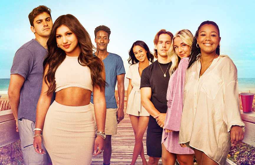 The cast of Forever Summer: Hamptons. (Photo: Prime Video)