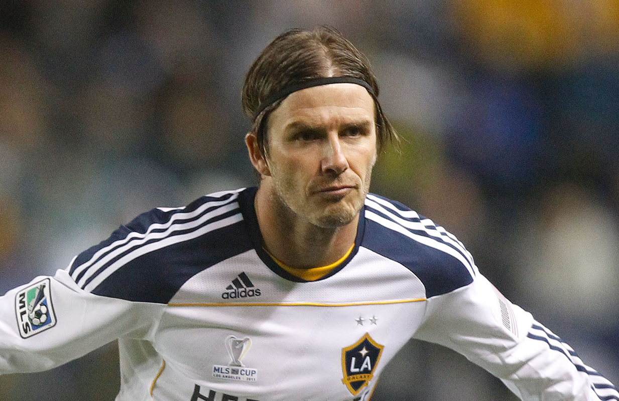 David Beckham playing for the LA Galaxy in 2011 (Photo: Everett Collection)
