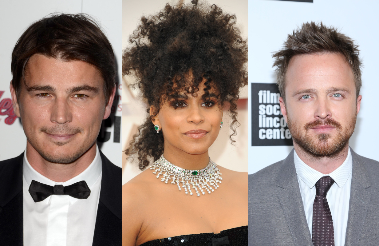 Josh Hartnett, Zazie Beetz, and Aaron Paul (Photos: Everett Collection)