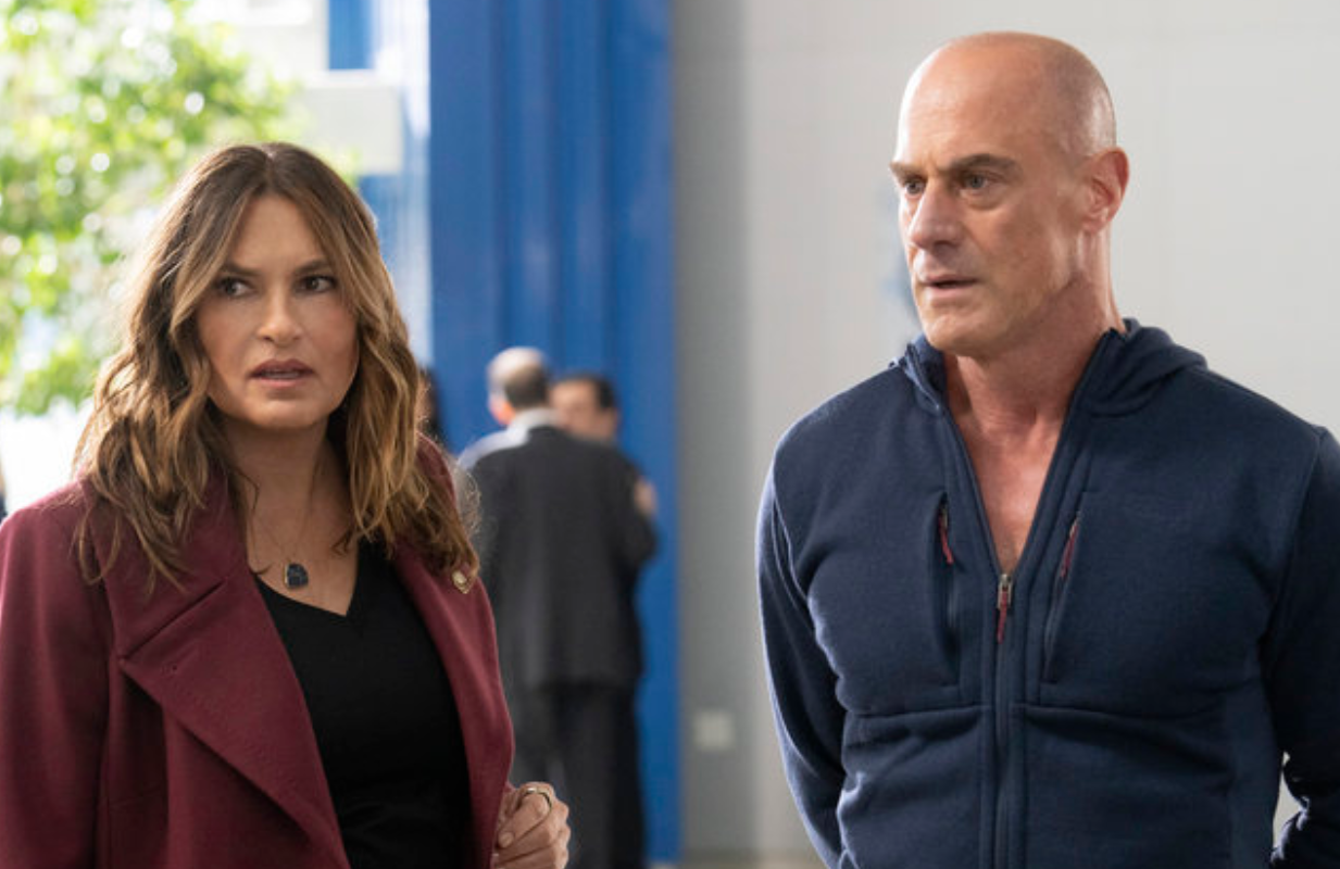 Mariska Hargitay and Christopher Meloni in Law &amp; Order: Organized Crime (Photo: Virginia Sherwood/NBC)
