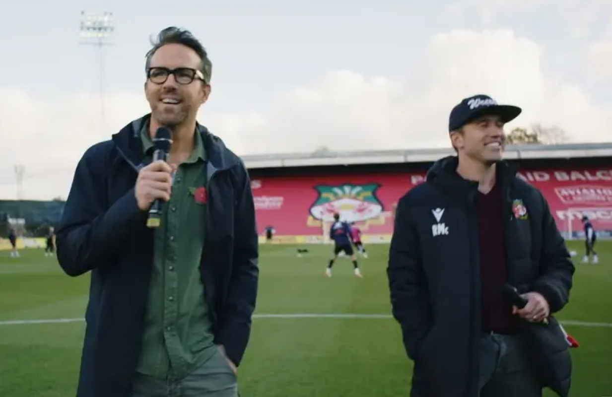 Ryan Reynolds and Rob McElhenney in Welcome to Wrexham (Photo: FX/YouTube)