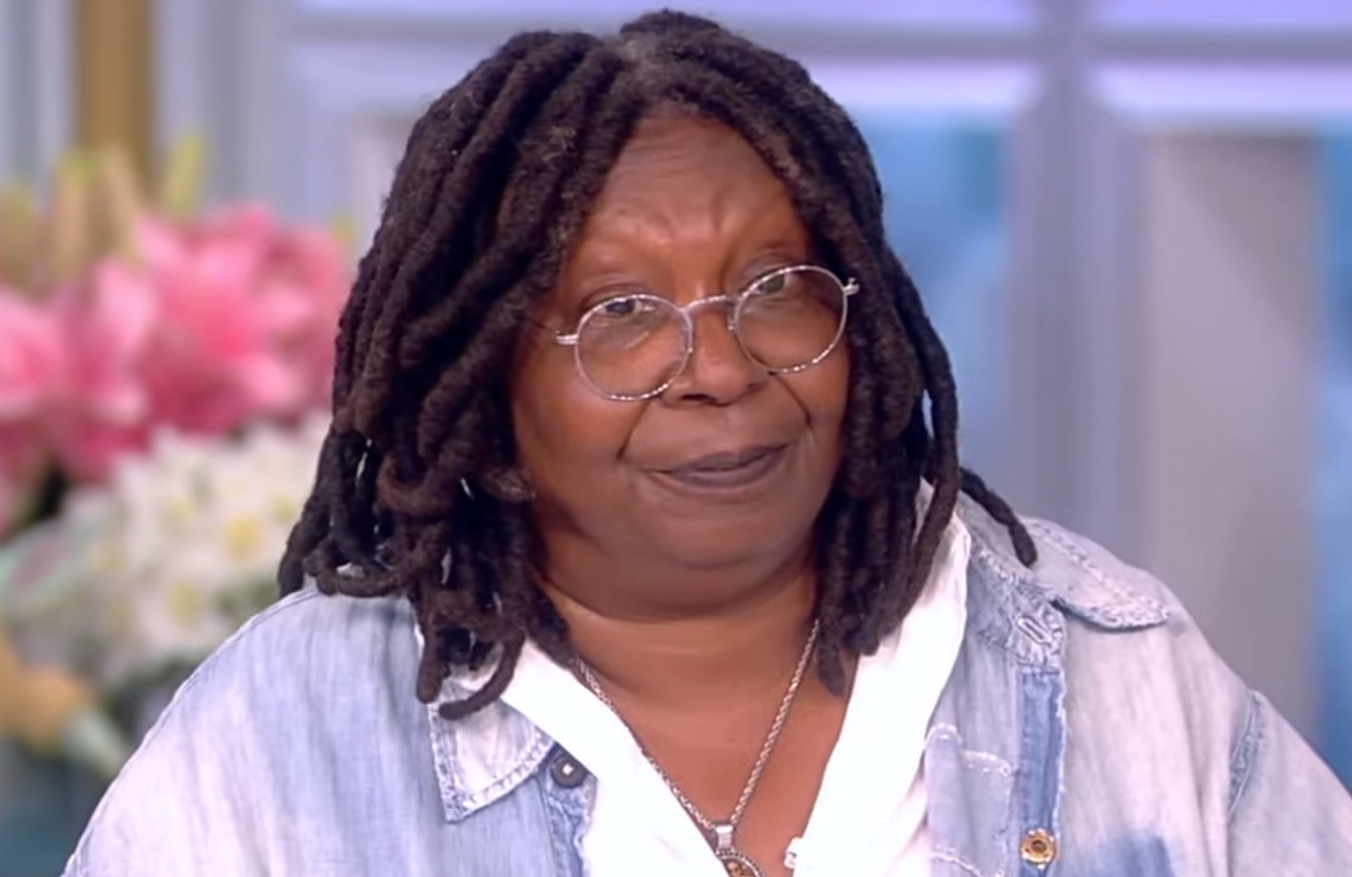 Whoopi stumped for her pals at Sesame Street this morning. (Photo: ABC)