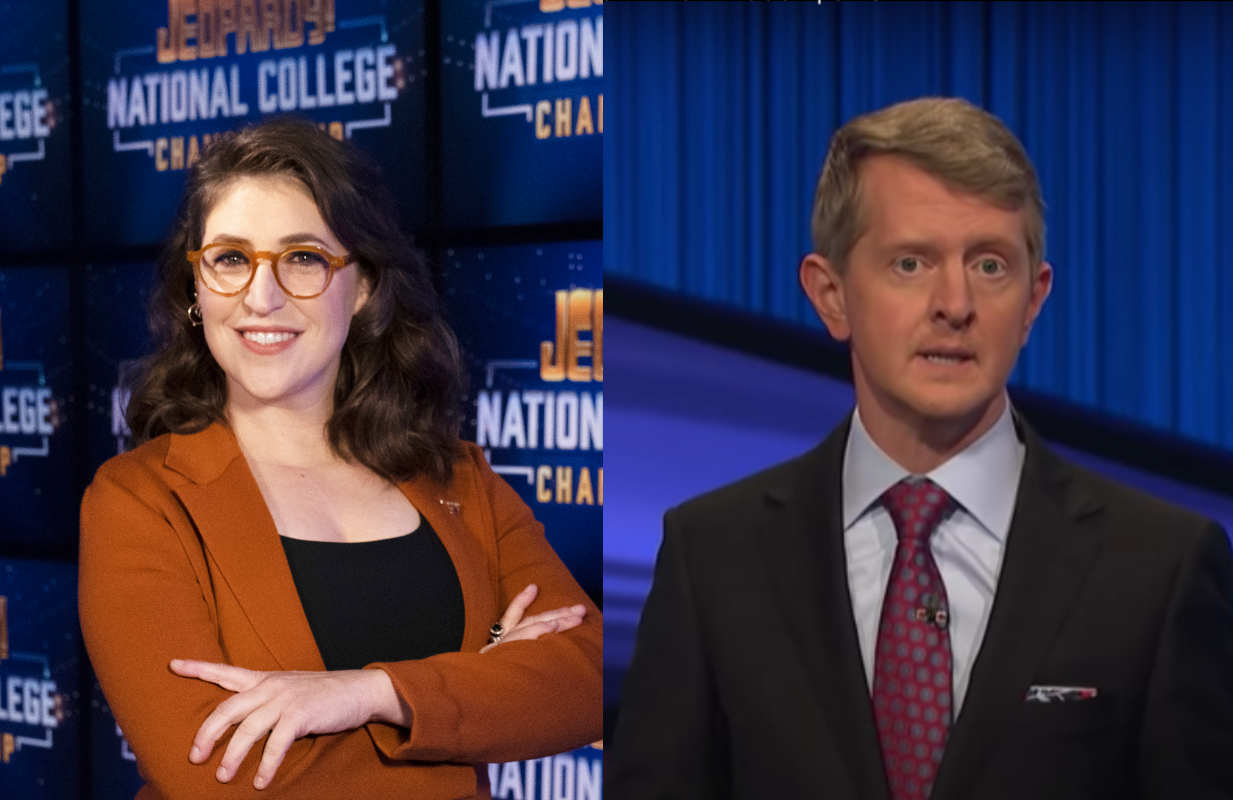 Mayim Bialik and Ken Jennings (Photos: ABC/Casey Durkin and Jeopardy!/YouTube)