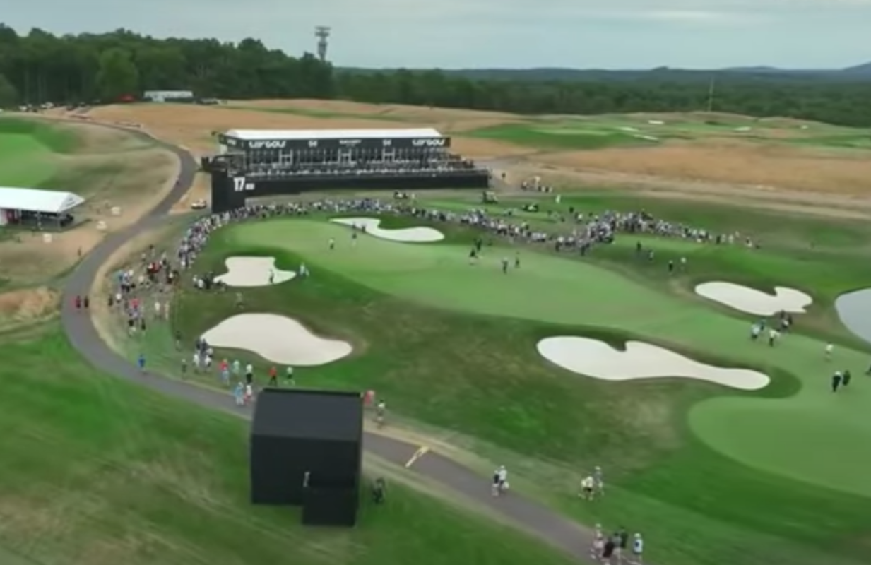 LIV Golf Tournament. (Photo: MSNBC/YouTube)