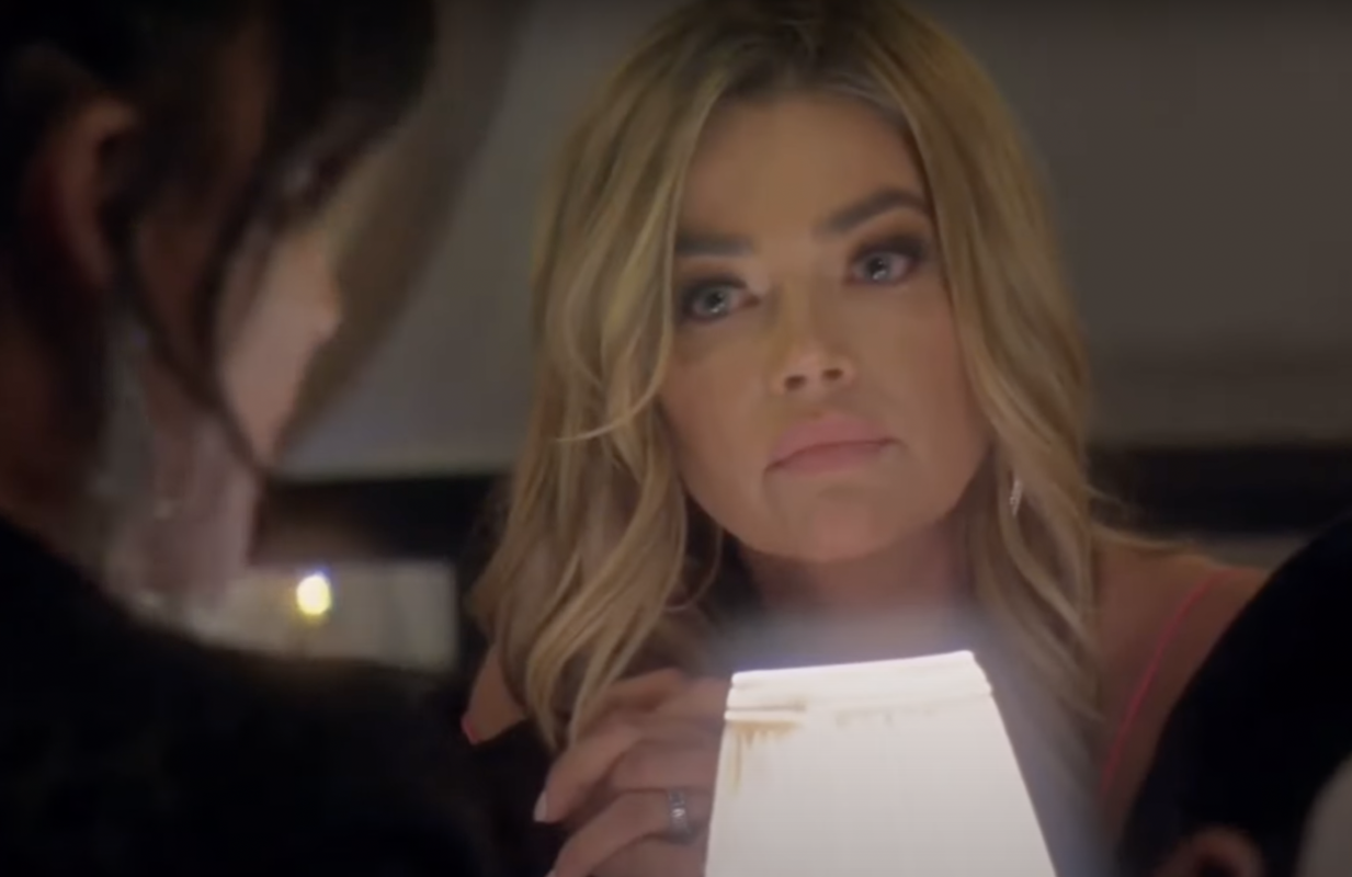 Denise Richards getting ready to blow up The Real Housewives of Beverly Hills. (Photo: Bravo)