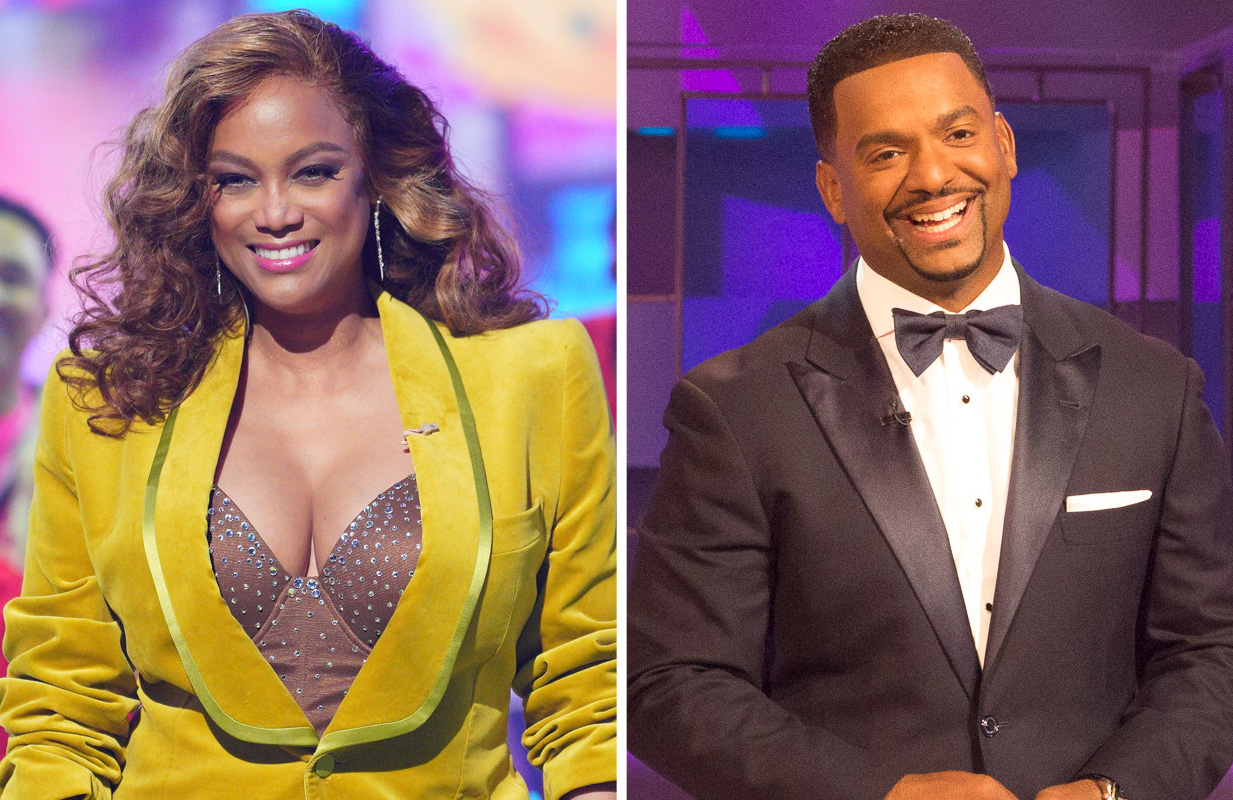 Tyra Banks and Alfonso Ribeiro will co-host the show's 31st season. (Photos: ABC)