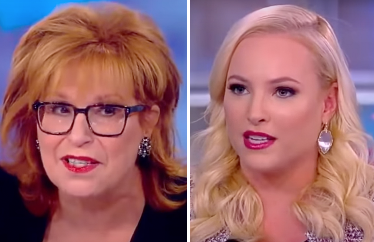 Joy Behar and Meghan McCain on The View (Photos: ABC)
