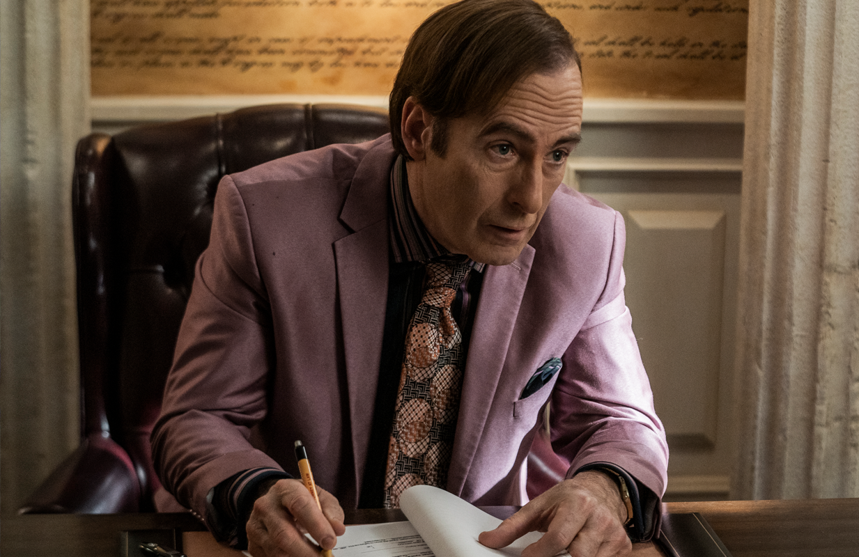 Bob Odenkirk as Saul Goodman in Better Call Saul. (Photo: Greg Lewis/AMC/Sony Pictures Television)