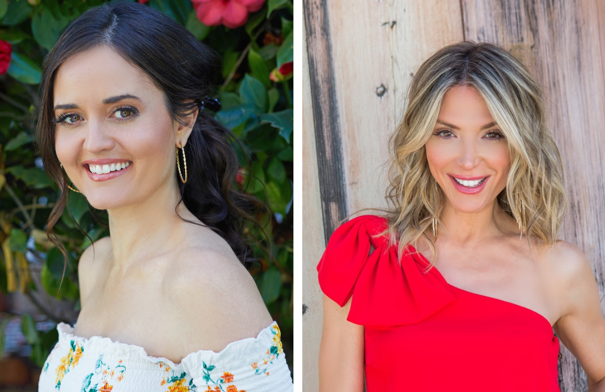 Danica McKellar and Debbie Matenopoulos (Photo: Great American Media)