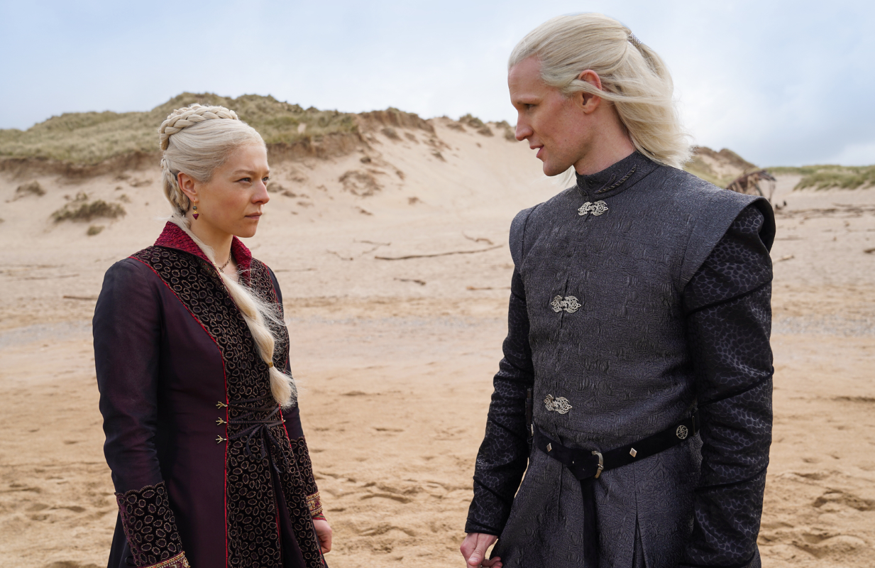 Emma D’Arcy and Matt Smith in House of the Dragon (Photo: Ollie Upton/HBO)
