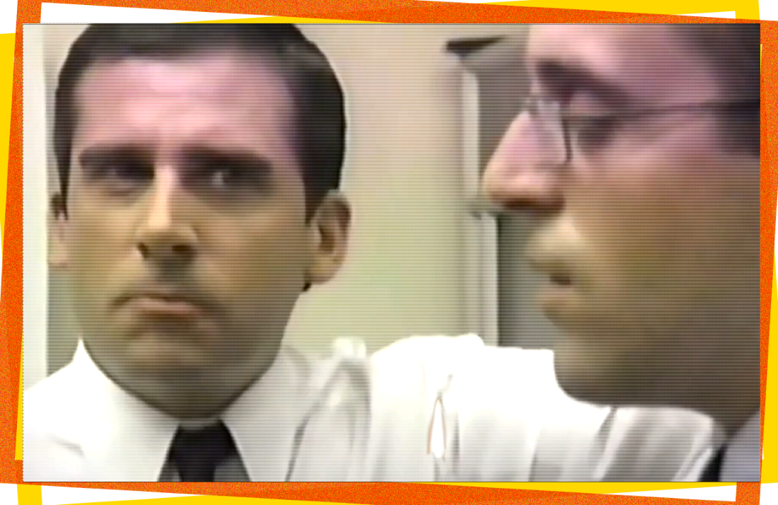 Steve Carell talks earnestly about FedEx.