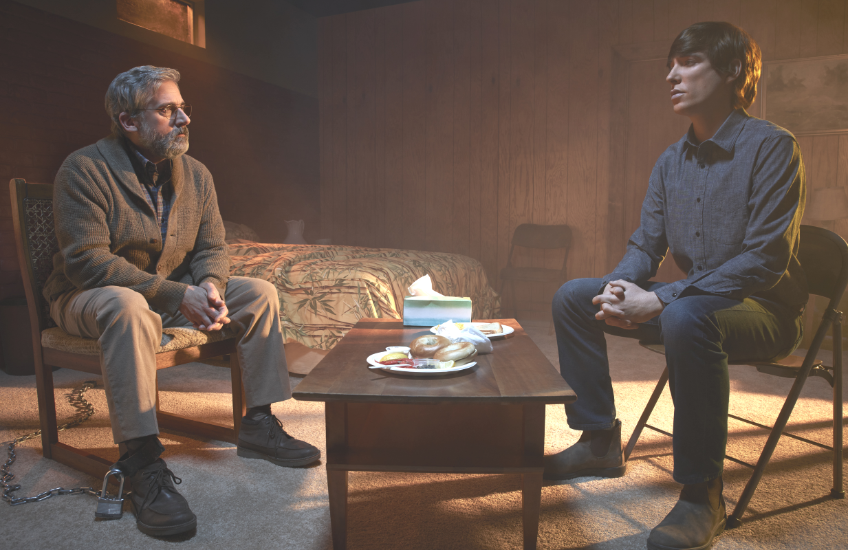 Steve Carell and Domhnall Gleeson in The Patient. (Photo: Frank Ockenfells/FX)