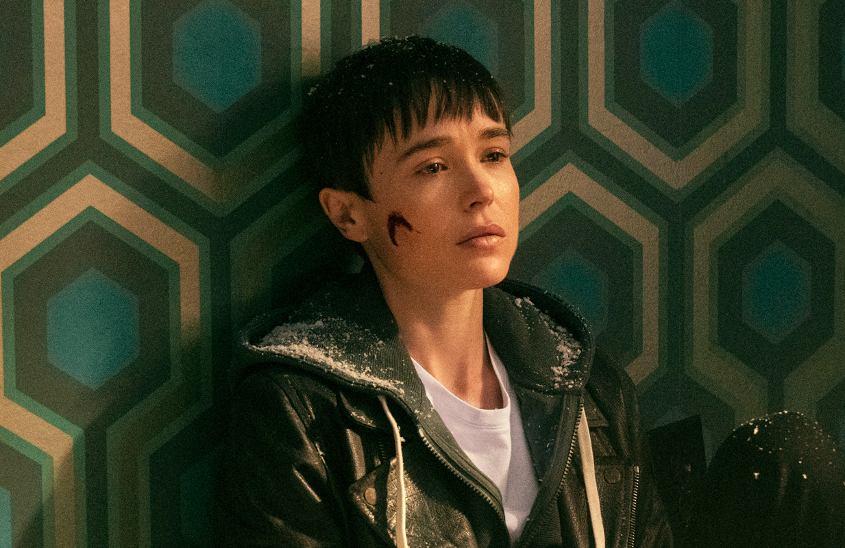 Elliot Page in The Umbrella Academy. (Photo: Netflix) 