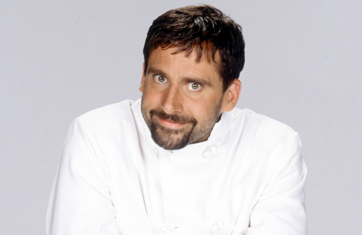 Steve Carell played a Greek chef named Yorgo in 1997's Over the Top. (Photo: ABC/Everett Collection)