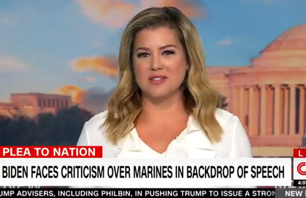 Brianna Keilar discusses Biden's speech on CNN. (Photo: CNN/Twitter)