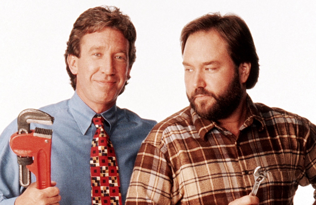 Tim Allen, Richard Karn in Home Improvement. (Photo: ABC, Courtesy Everett Collection)