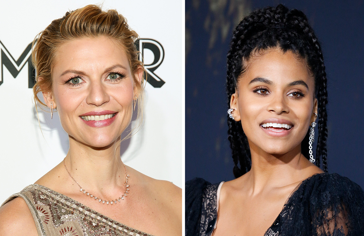 Claire Danes, Zazie Beetz. (Photos: Everett Collection)