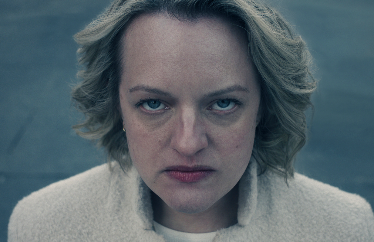 Elisabeth Moss as June in The Handmaid's Tale. (Photo: Hulu)