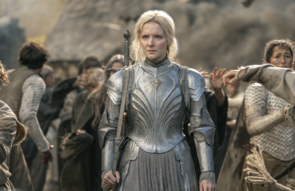 Morfydd Clark as Galadriel (Photo: Matt Grace/Prime Video)