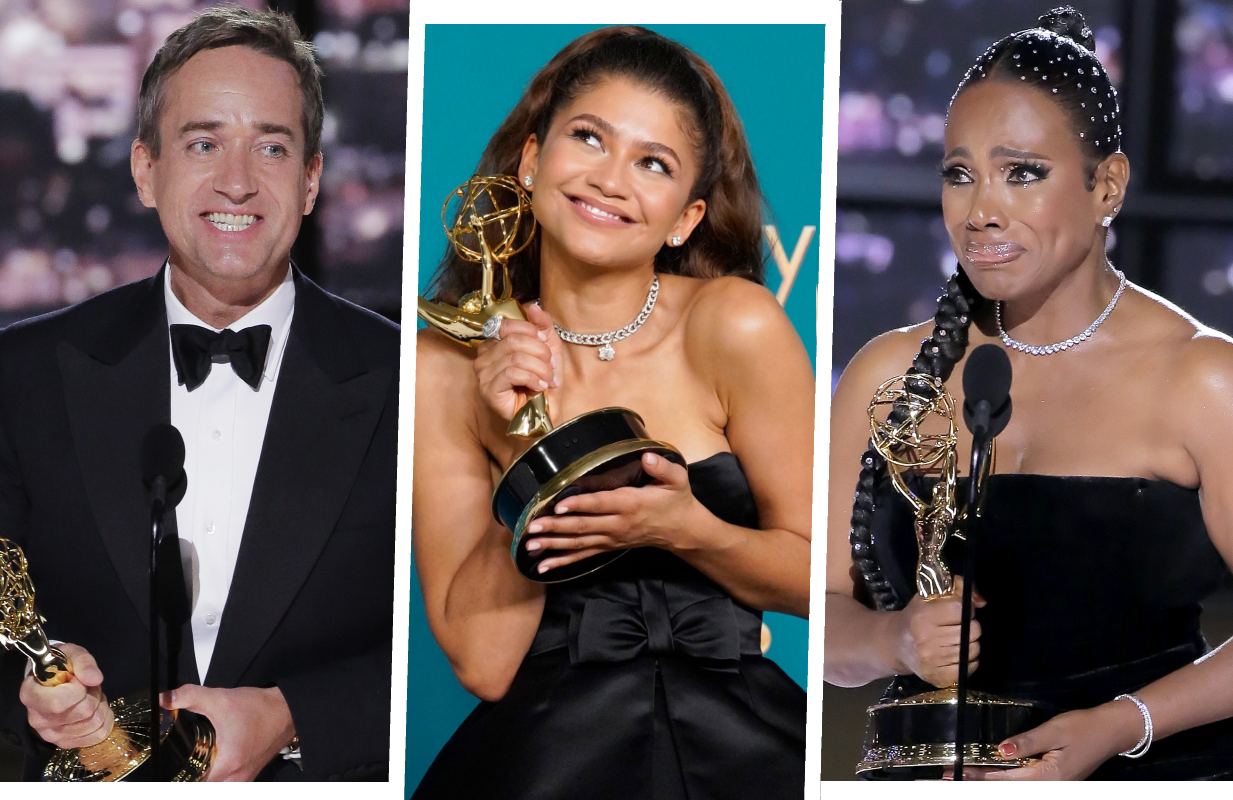 Matthew Macfadyen, Zendaya, and Sheryl Lee Ralph were among the big winners at Monday night's 74th Primetime Emmy Awards. (Photos: Chris Haston and Evans Vestal Ward/NBC)