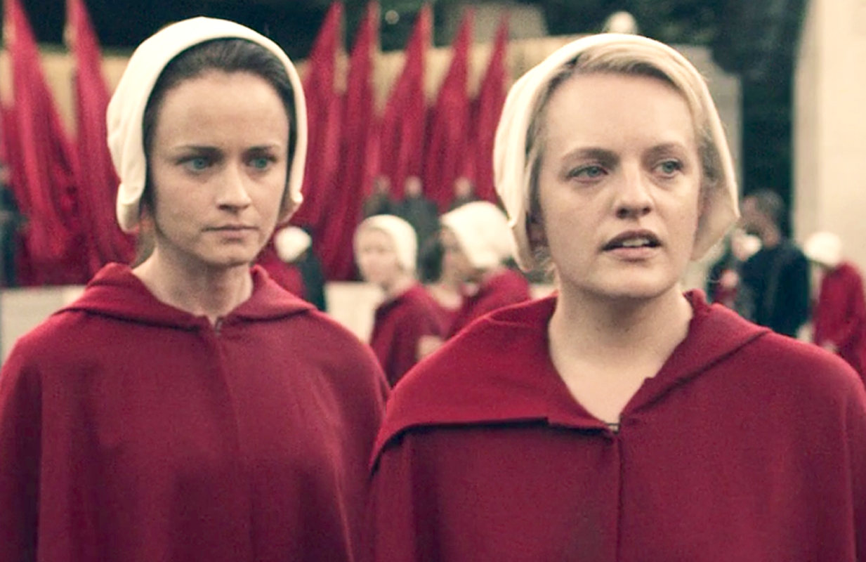 Alexis Bledel, Elisabeth Moss in The Handmaid's Tale. (Photo: Hulu)