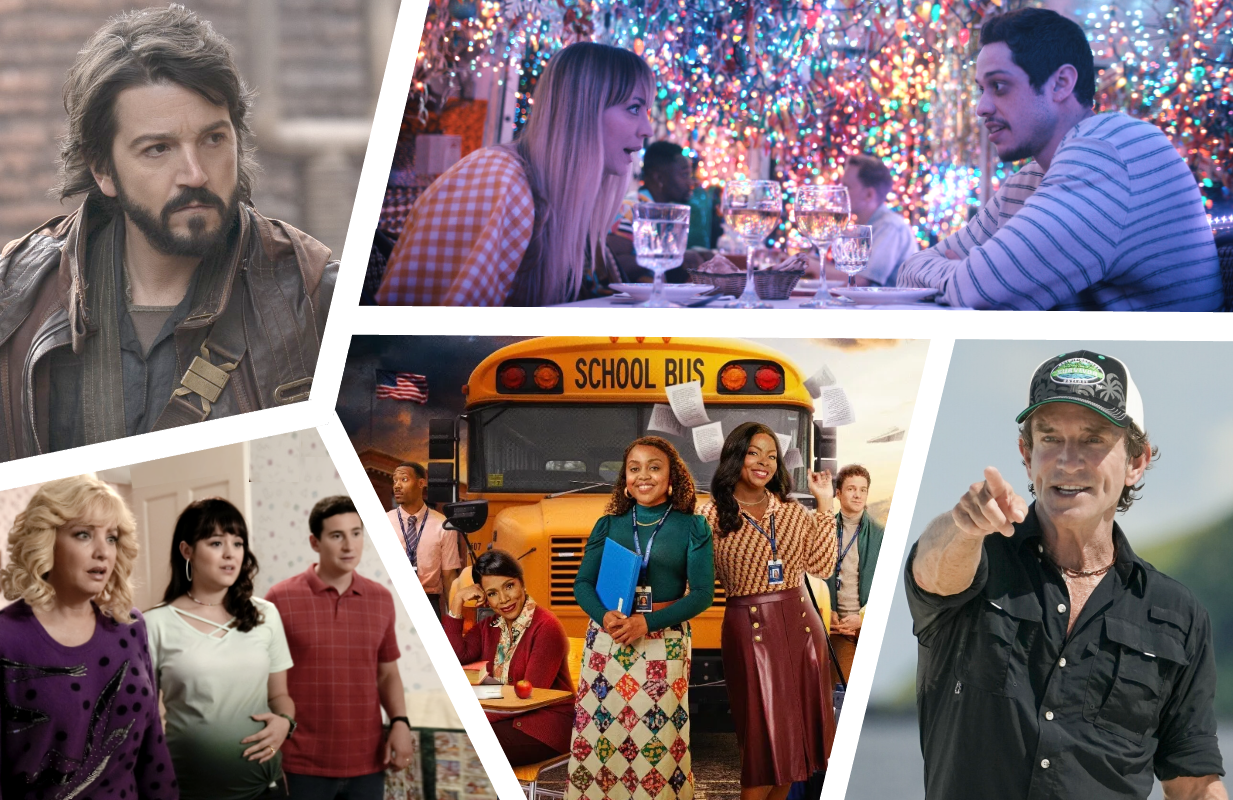 Photos: Disney+, Peacock, ABC, CBS.