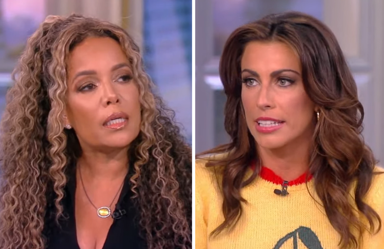 Sunny Hostin and Alyssa Farah Griffin on The View (Photos: ABC)