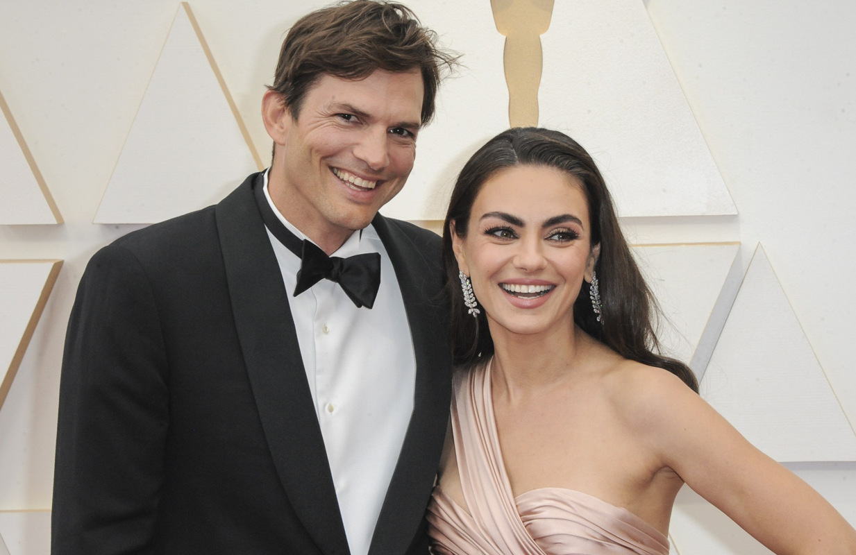 Ashton Kutcher and Mila Kunis. (Photo: Everett Collection)