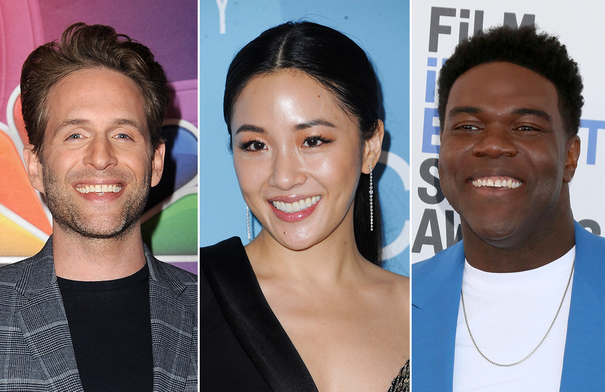 Glenn Howerton, Constance Wu, Sam Richardson. (Photos: Everett Collection)
