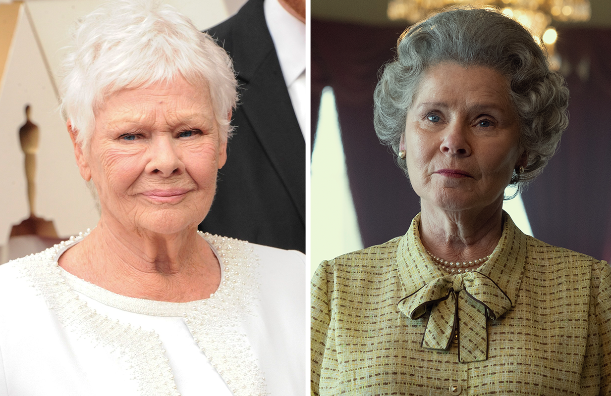 Judi Dench, Imelda Staunton. (Photos: Everett Collection, Netflix)