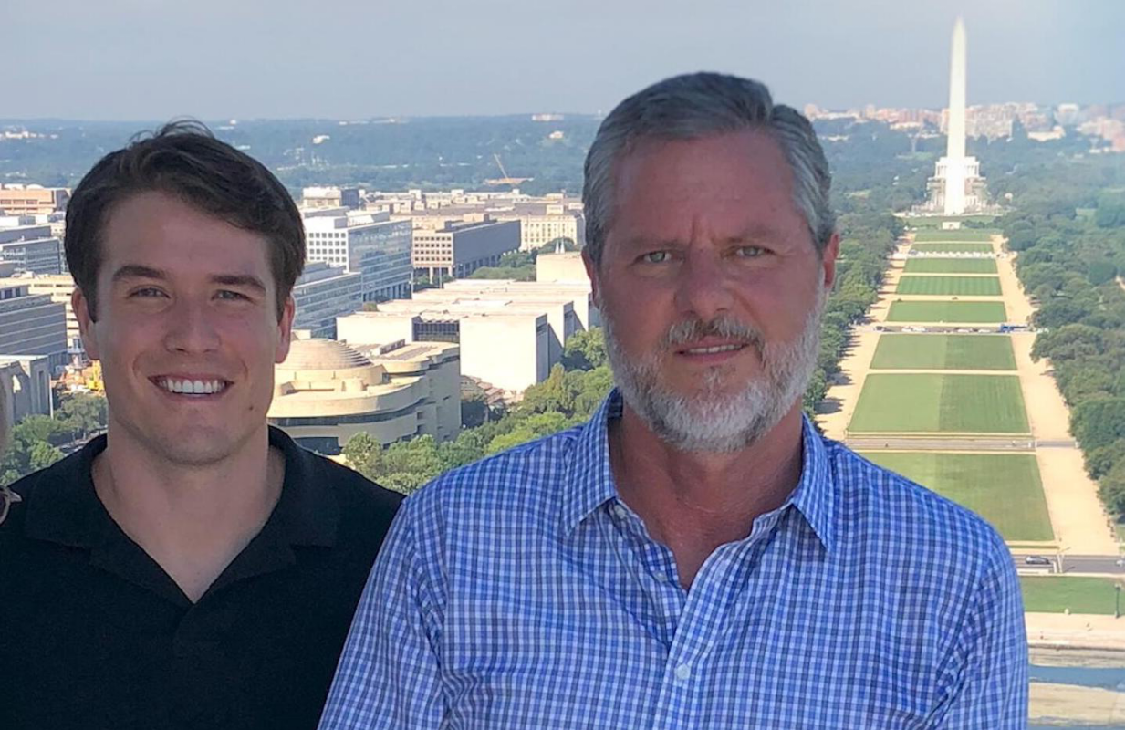Giancarlo Granda and Jerry Falwell, Jr. (Photo: Hulu)