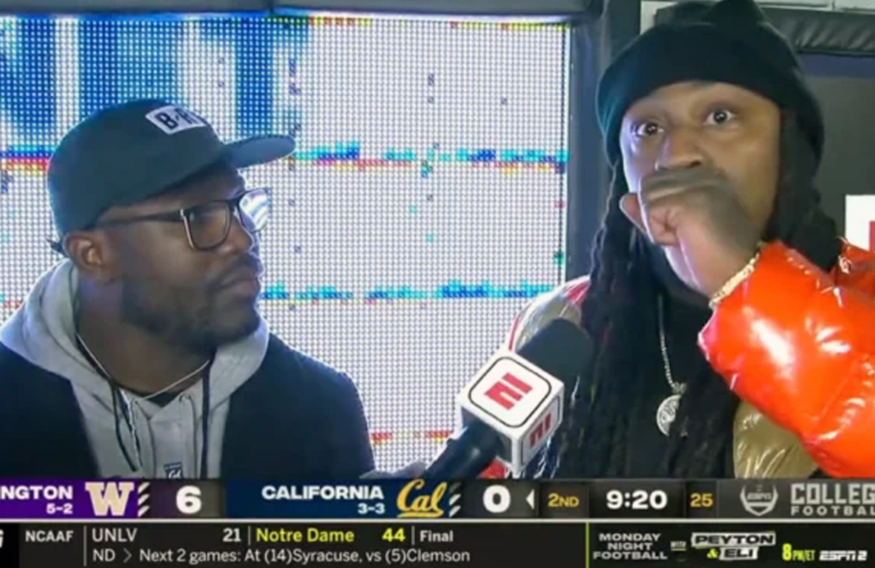 Justin Forsett and Marshawn Lynch. (Photo: ESPN)