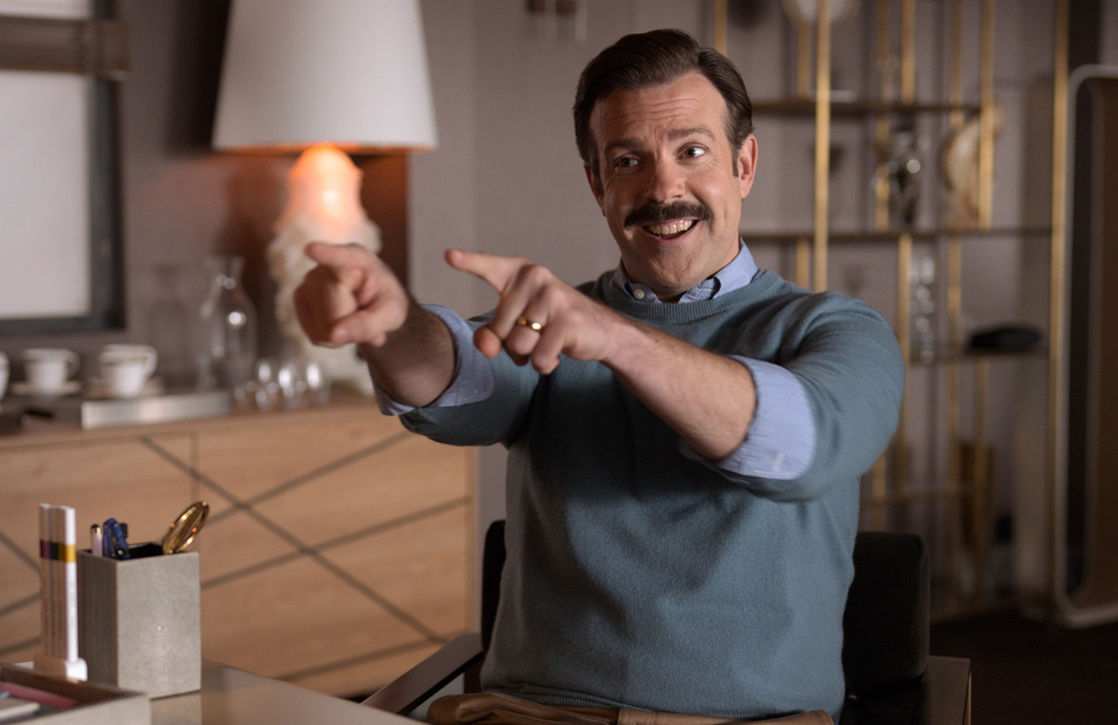 Jason Sudeikis in Ted Lasso. (Photo: Apple TV+)